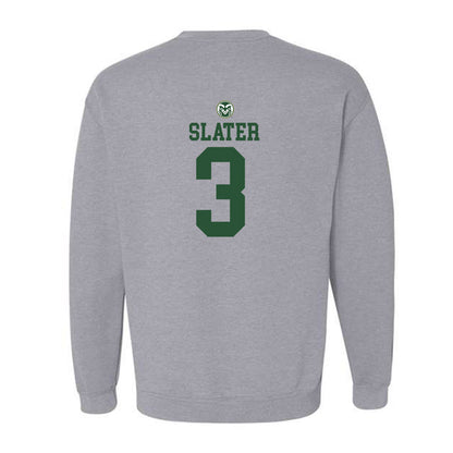 Colorado State - NCAA Men's Basketball : Darnez Slater - Crewneck Sweatshirt-1
