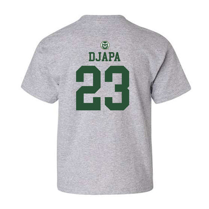 Colorado State - NCAA Men's Basketball : Nikola Djapa - Youth T-Shirt-1