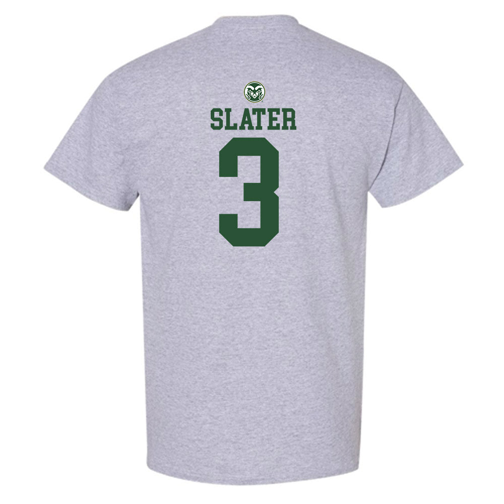 Colorado State - NCAA Men's Basketball : Darnez Slater - T-Shirt-1
