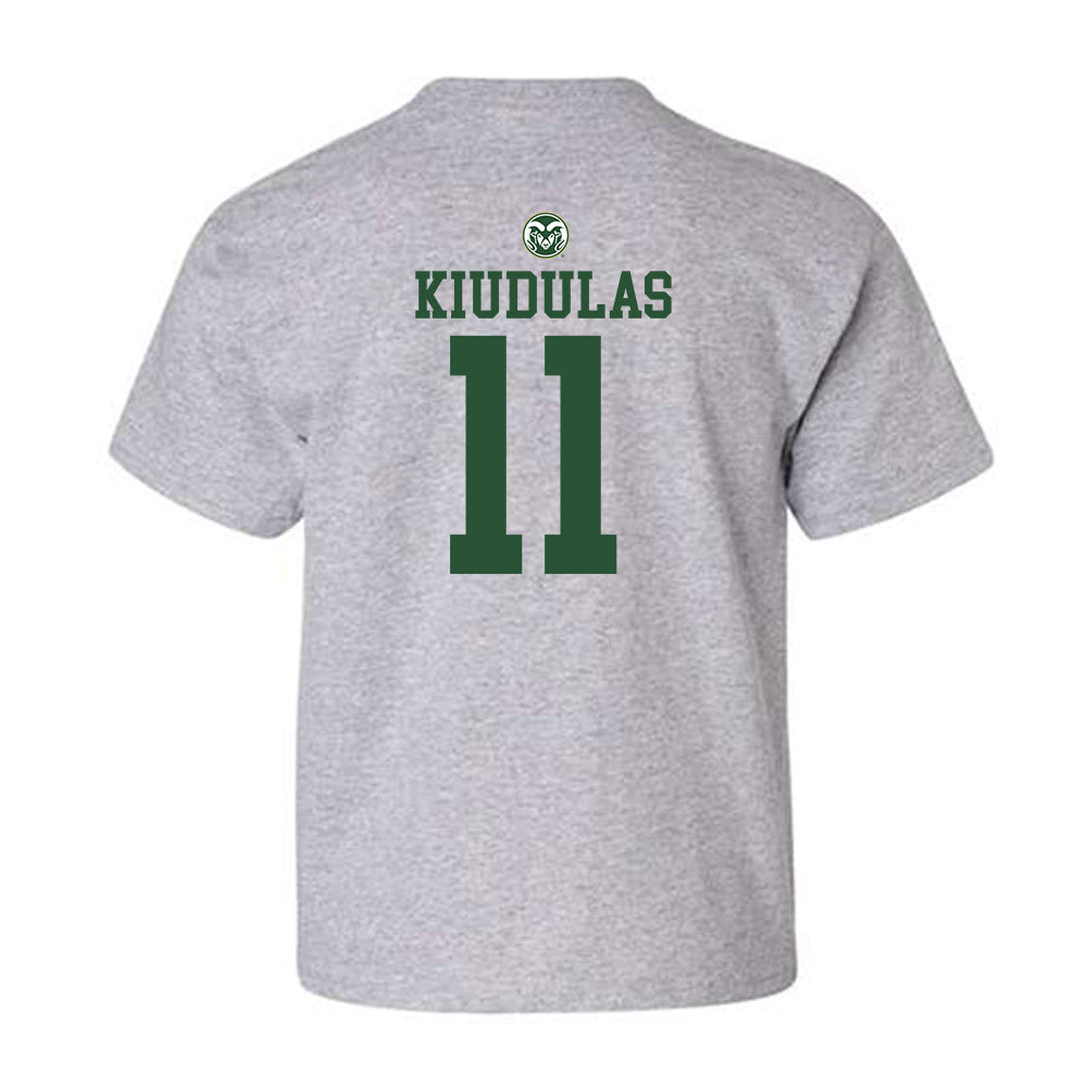Colorado State - NCAA Men's Basketball : Augustinas Kiudulas - Youth T-Shirt-1