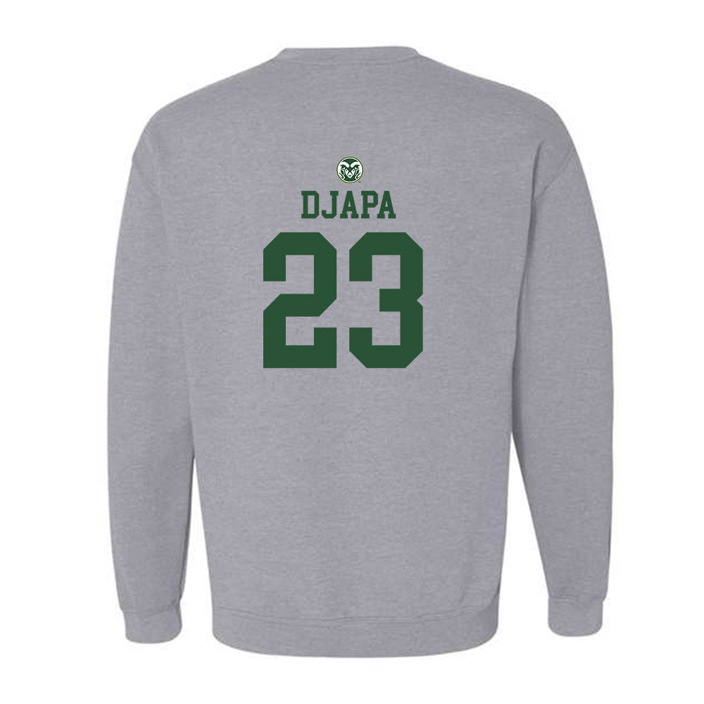 Colorado State - NCAA Men's Basketball : Nikola Djapa - Crewneck Sweatshirt-1