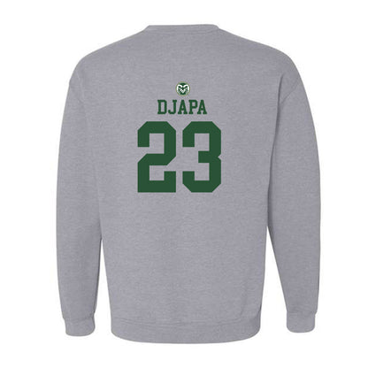 Colorado State - NCAA Men's Basketball : Nikola Djapa - Crewneck Sweatshirt-1