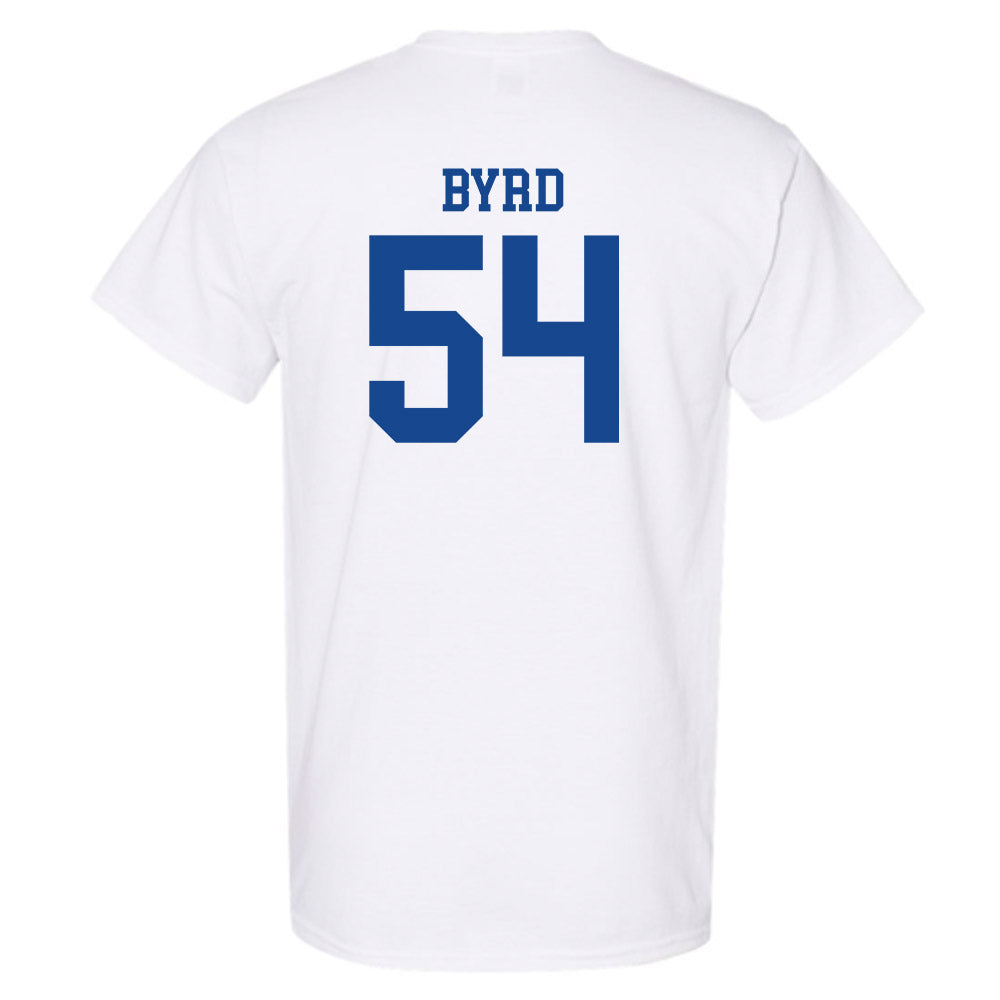 SMU - NCAA Football : Savion Byrd - White T-Shirt-1