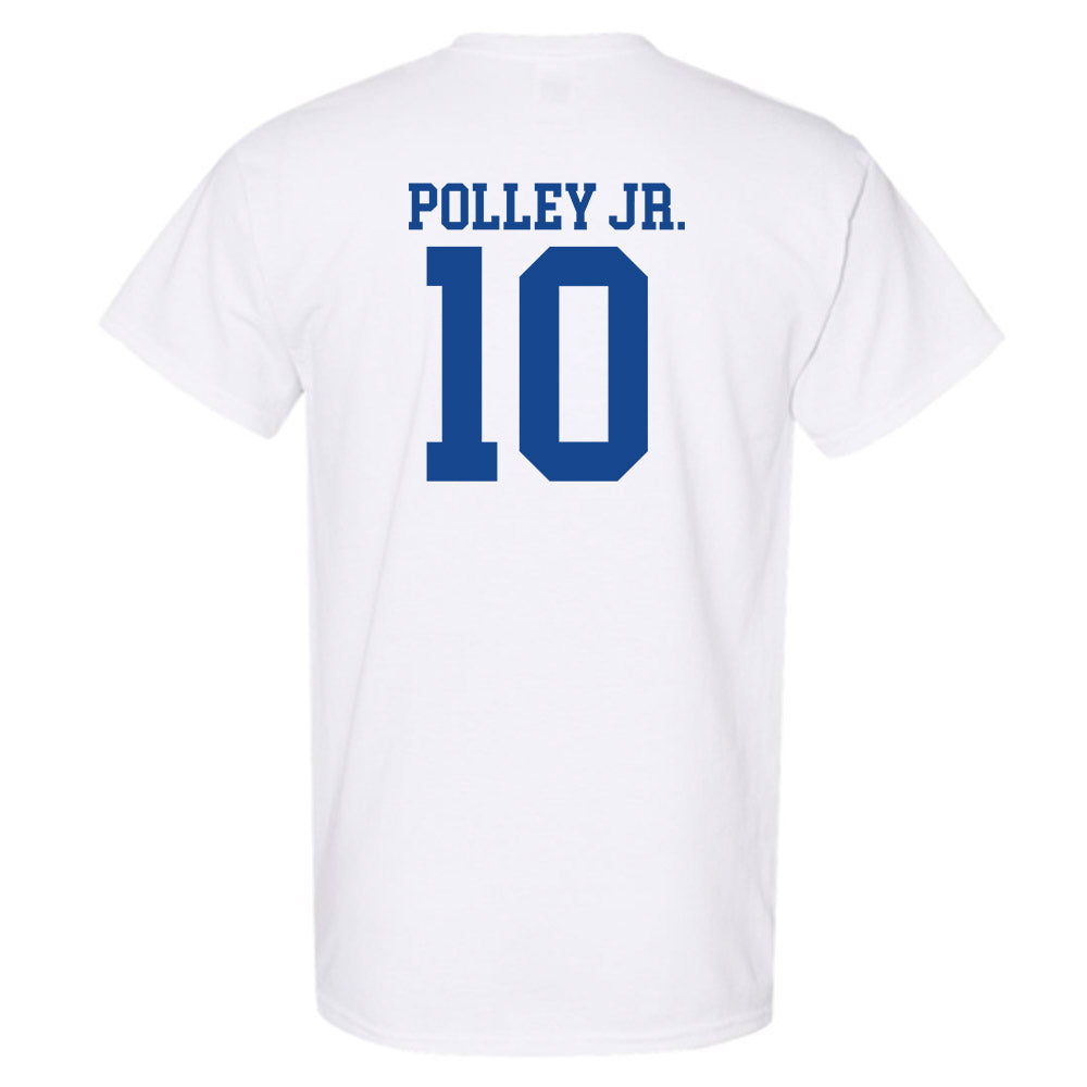 SMU - NCAA Football : Tyren Polley Jr. - White T-Shirt-1