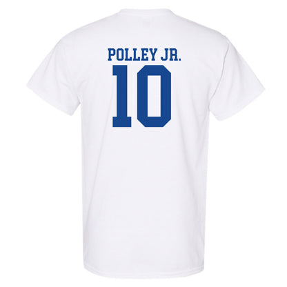 SMU - NCAA Football : Tyren Polley Jr. - White T-Shirt-1