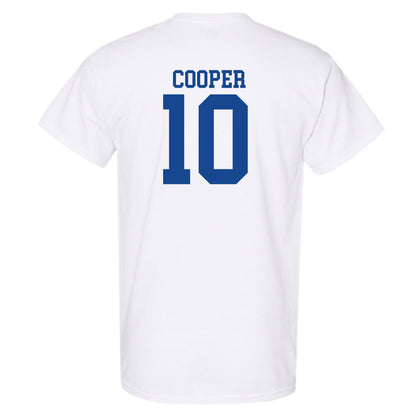 SMU - NCAA Football : Jalen Cooper - White T-Shirt-1