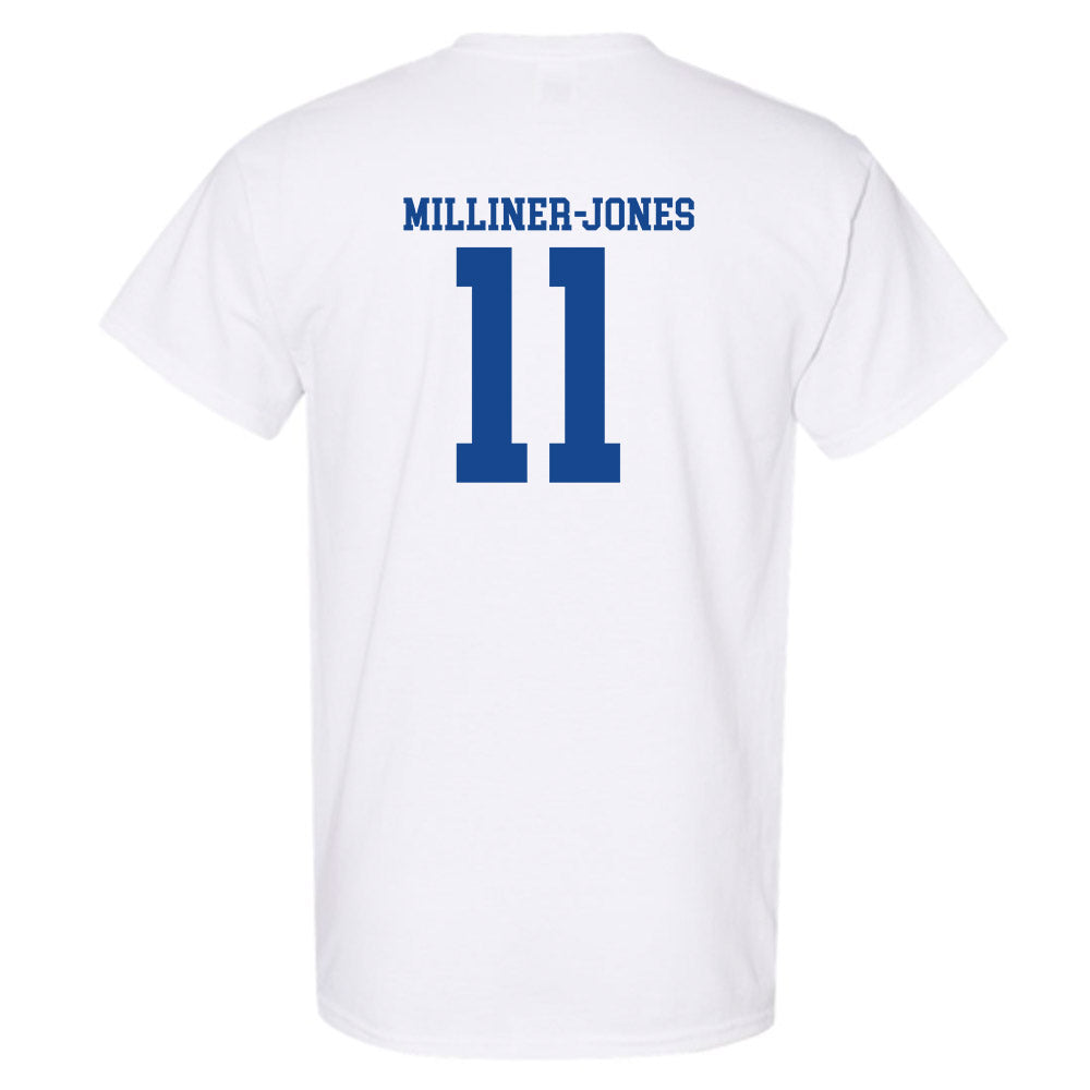 SMU - NCAA Football : Jaden Milliner-Jones - White T-Shirt-1