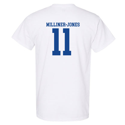 SMU - NCAA Football : Jaden Milliner-Jones - White T-Shirt-1