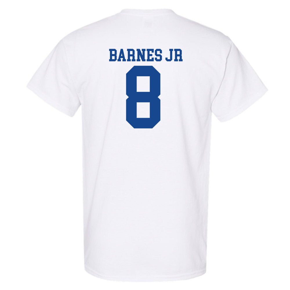 SMU - NCAA Football : Marcellus Barnes Jr - White T-Shirt-1