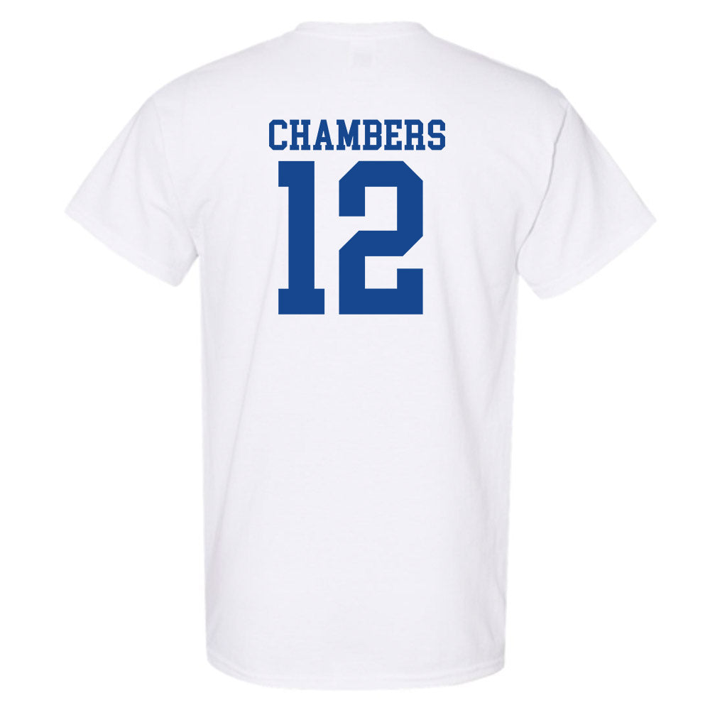 SMU - NCAA Football : Kyron Chambers - White T-Shirt-1