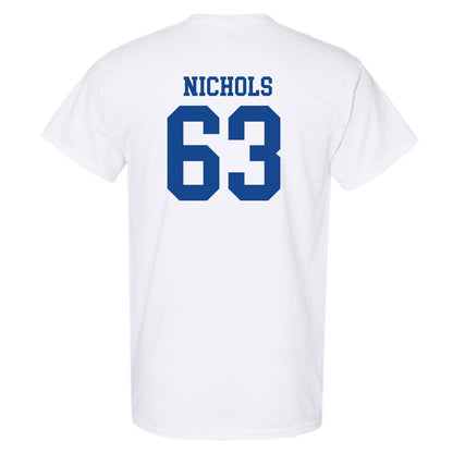 SMU - NCAA Football : Addison Nichols - White T-Shirt-1