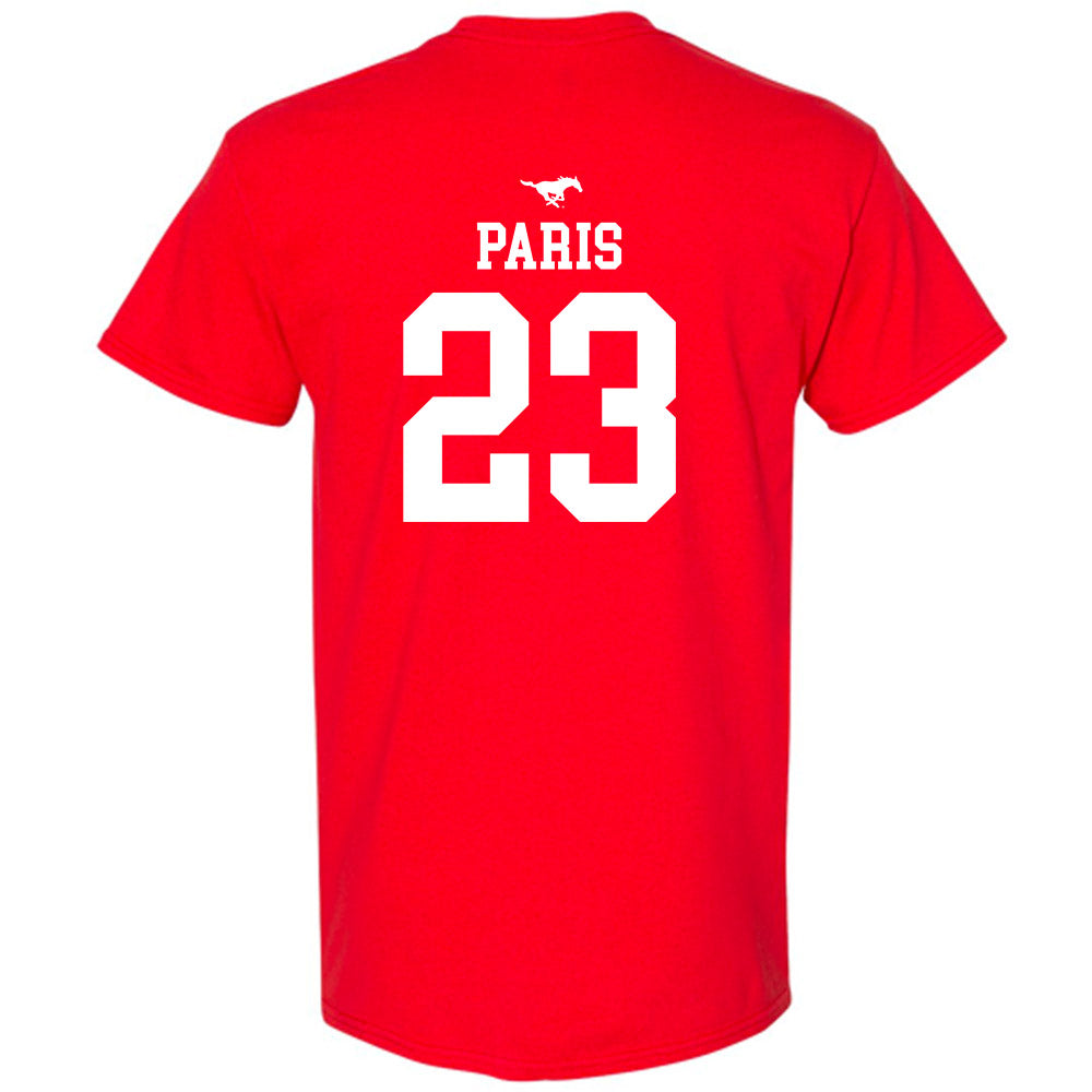 SMU - NCAA Women's Basketball : Paulina Paris - Sports Shersey T-Shirt-1