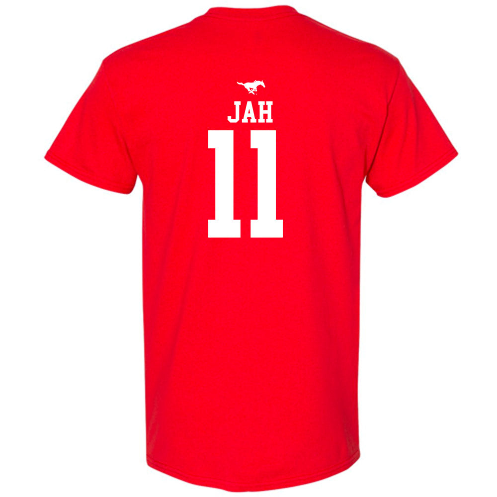 SMU - NCAA Women's Basketball : Sahnya Jah - Sports Shersey T-Shirt-1