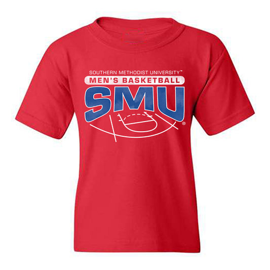 SMU - NCAA Women's Basketball : Grace Hall - Sports Shersey Youth T-Shirt-0