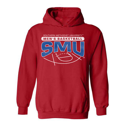 SMU - NCAA Men's Basketball : Niccolo Kalischer-Stork - Sports Shersey Hooded Sweatshirt-0