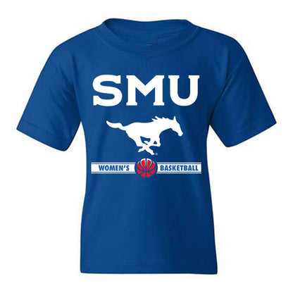 SMU - NCAA Men's Basketball : Jermaine O'Neal Jr. - Sports Shersey Youth T-Shirt-0