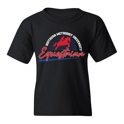 SMU - NCAA Equestrian : Shaelyn Boutelle - Sports Shersey Youth T-Shirt-0