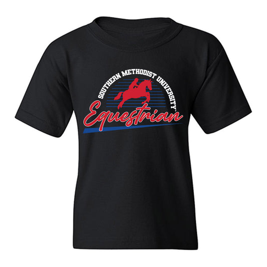 SMU - NCAA Equestrian : Shaelyn Boutelle - Sports Shersey Youth T-Shirt-0