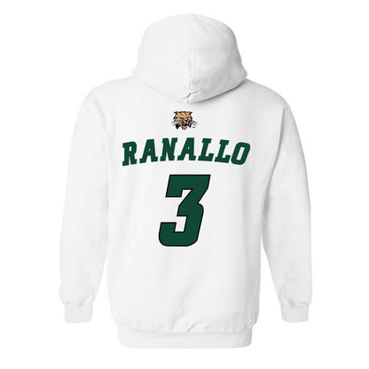 Ohio - NCAA Women's Basketball : Bella Ranallo - Sports Shersey Hooded Sweatshirt-1