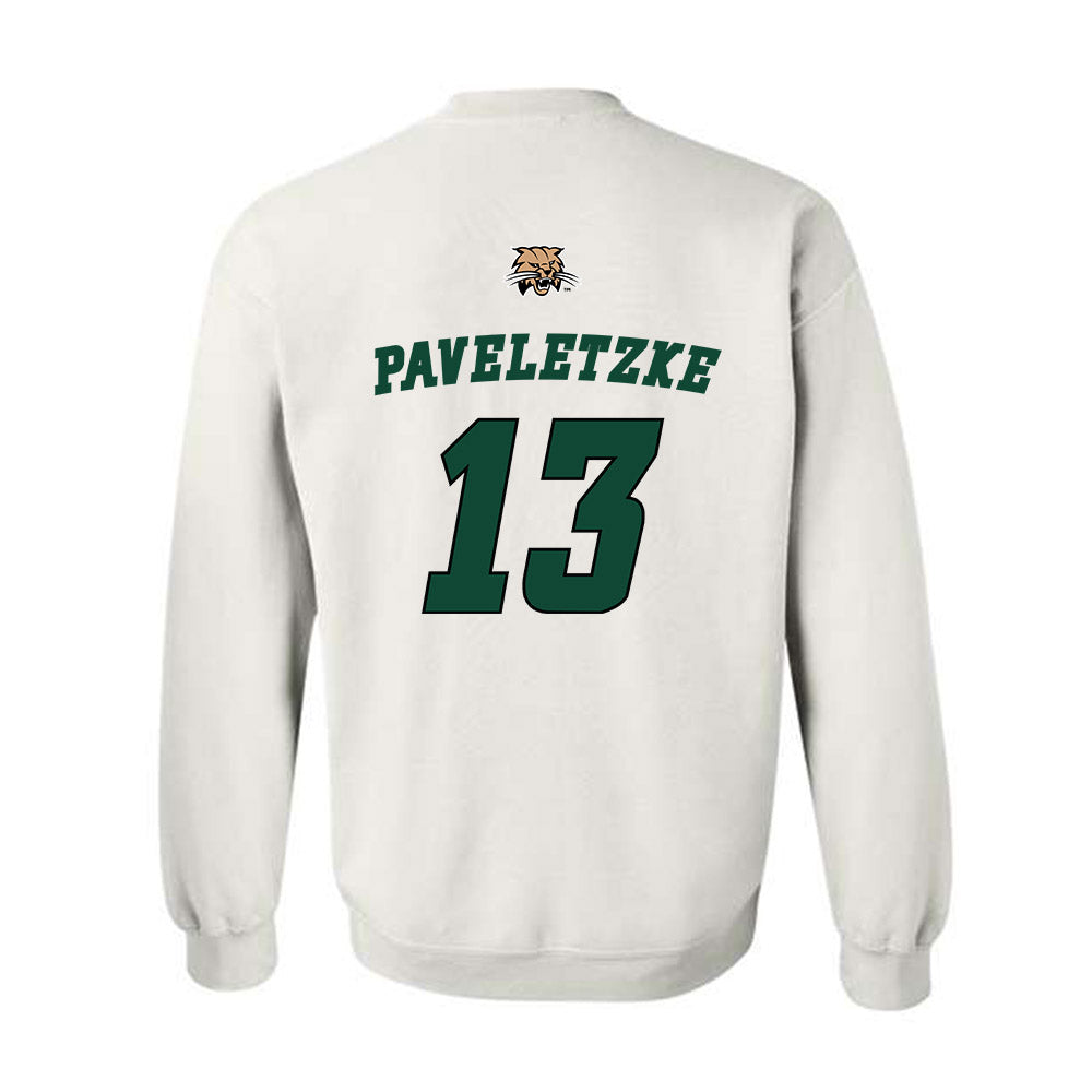 Ohio - NCAA Men's Basketball : Jackson Paveletzke - Sports Shersey Crewneck Sweatshirt-1