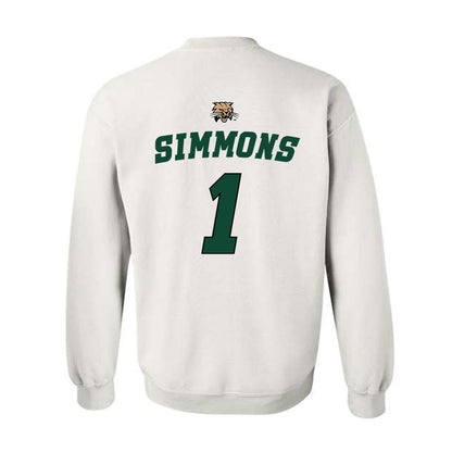 Ohio - NCAA Men's Basketball : Javan Simmons - Sports Shersey Crewneck Sweatshirt-1