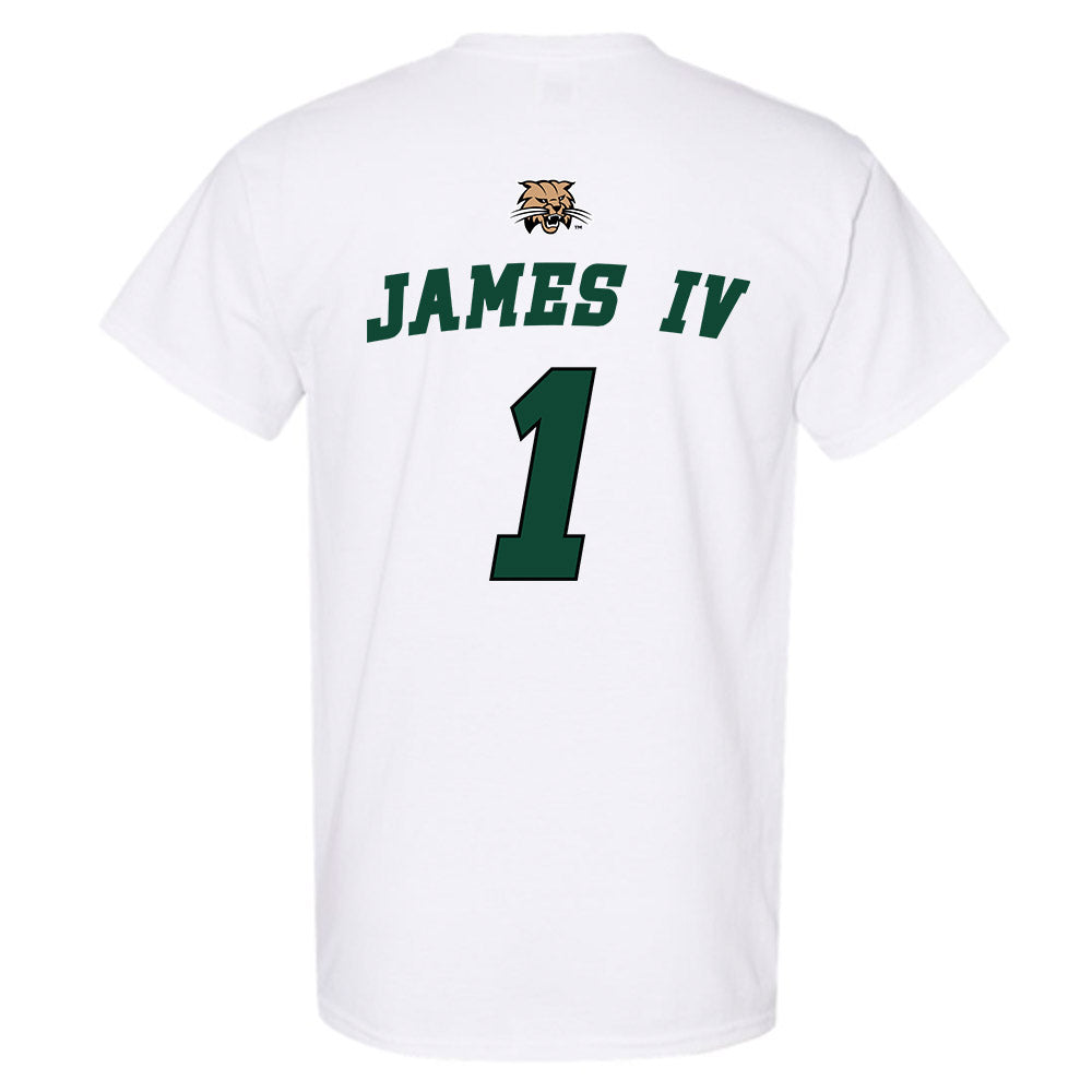 Ohio - NCAA Men's Basketball : Elmore James IV - T-Shirt