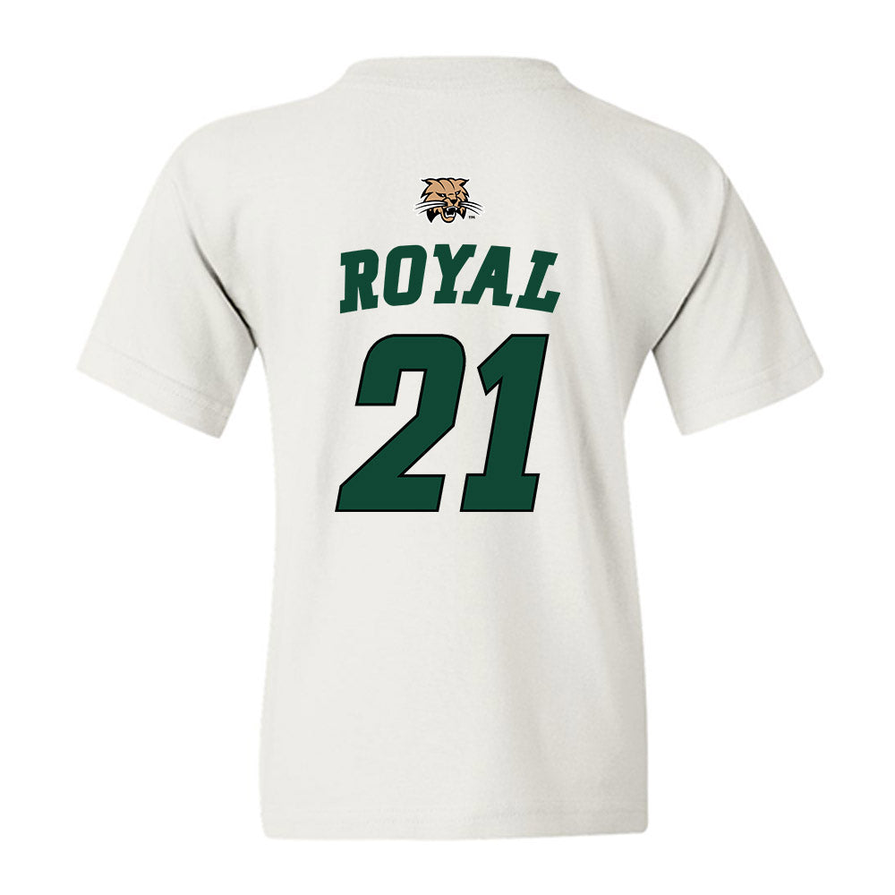 Ohio - NCAA Men's Basketball : Devin Royal - Sports Shersey Youth T-Shirt-1