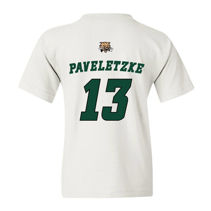 Ohio - NCAA Men's Basketball : Jackson Paveletzke - Sports Shersey Youth T-Shirt-1