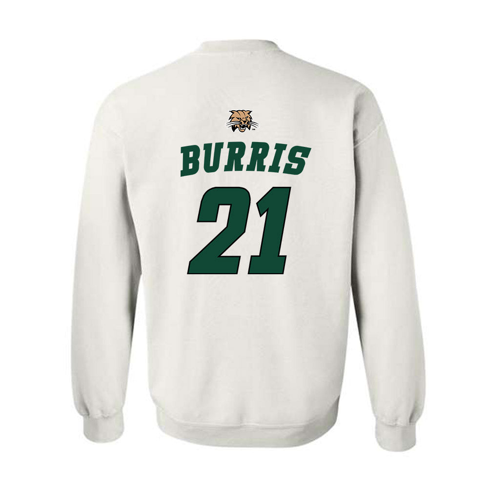 Ohio - NCAA Men's Basketball : Jesse Burris - Crewneck Sweatshirt