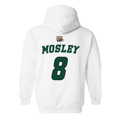 Ohio - NCAA Men's Basketball : Zay Mosley - Sports Shersey Hooded Sweatshirt-1