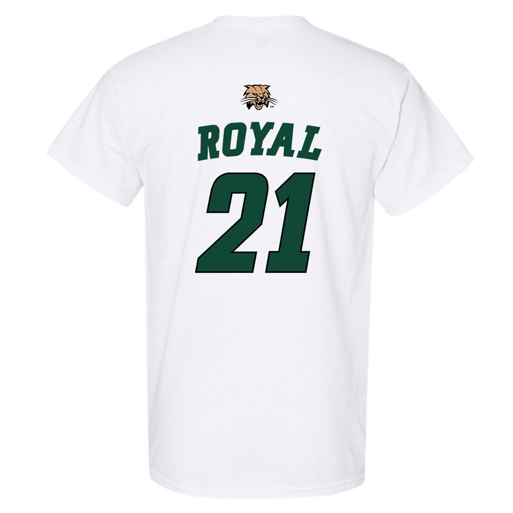 Ohio - NCAA Men's Basketball : Devin Royal - Sports Shersey T-Shirt-1