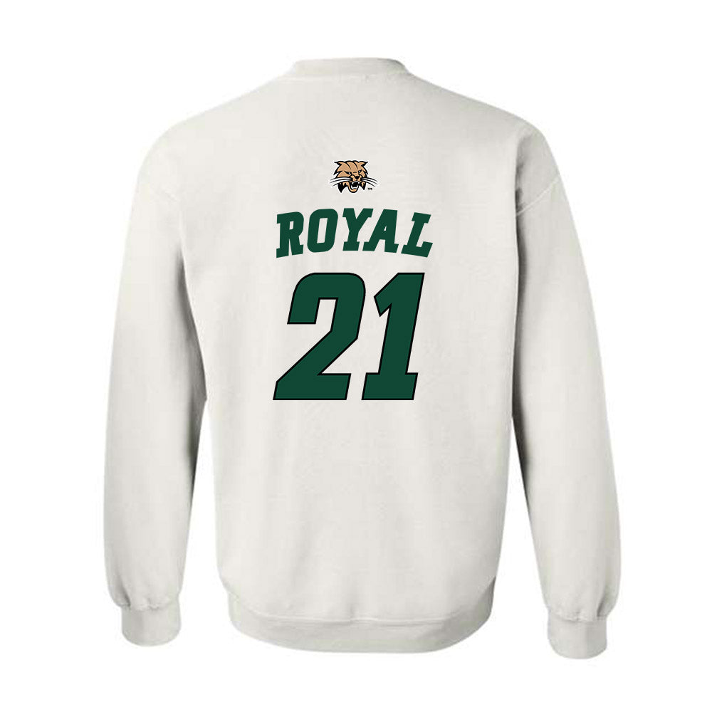 Ohio - NCAA Men's Basketball : Devin Royal - Sports Shersey Crewneck Sweatshirt-1