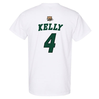 Ohio - NCAA Men's Basketball : JJ Kelly - Sports Shersey T-Shirt-1