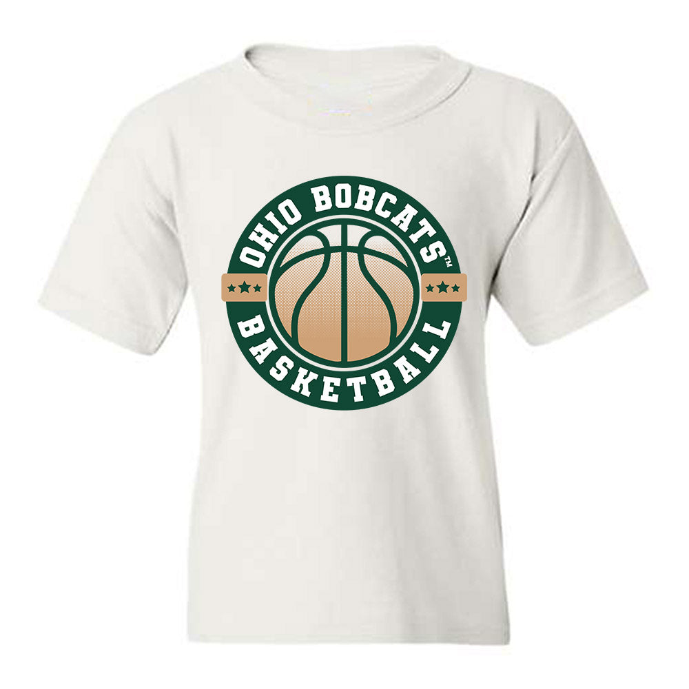 Ohio - NCAA Men's Basketball : Zay Mosley - Sports Shersey Youth T-Shirt-0