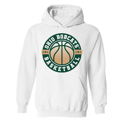 Ohio - NCAA Men's Basketball : Javan Simmons - Sports Shersey Hooded Sweatshirt-0