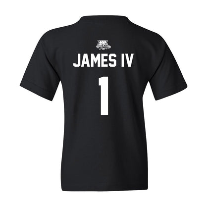 Ohio - NCAA Men's Basketball : Elmore James IV - Youth T-Shirt