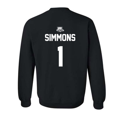 Ohio - NCAA Men's Basketball : Javan Simmons - Sports Shersey Crewneck Sweatshirt-1