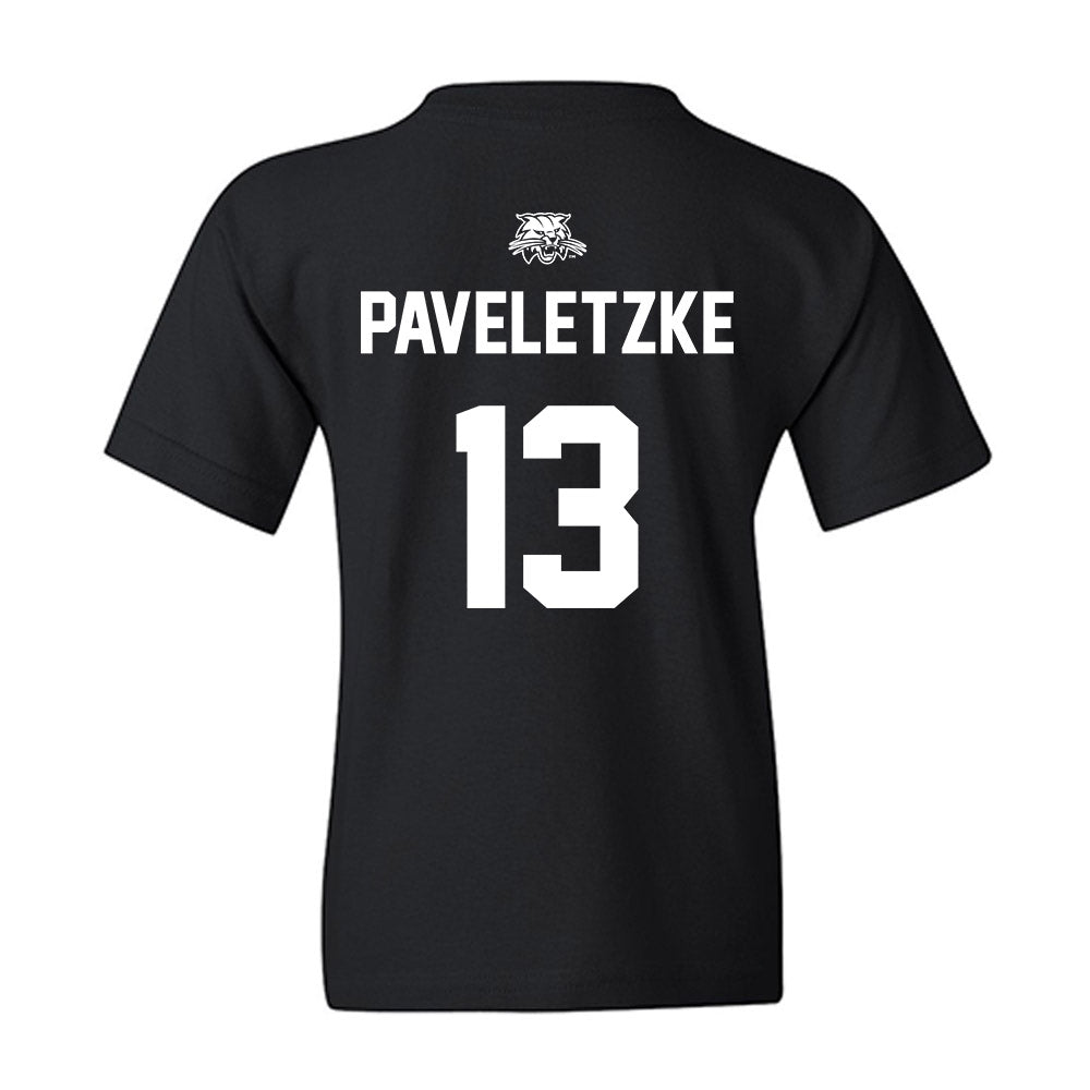 Ohio - NCAA Men's Basketball : Jackson Paveletzke - Sports Shersey Youth T-Shirt-1