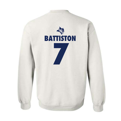 Rice - NCAA Women's Basketball : Louann Battiston - Sports Shersey Crewneck Sweatshirt-1