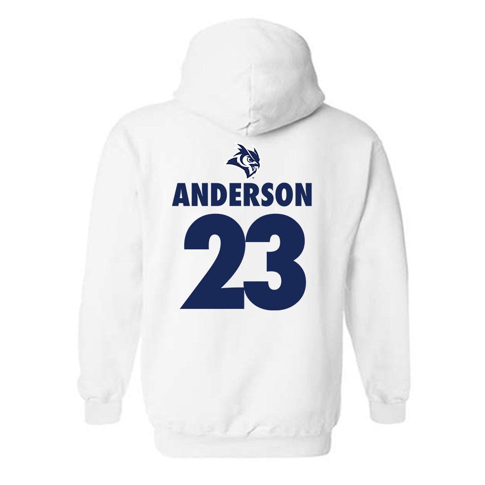 Rice - NCAA Men's Basketball : Nick Anderson - Sports Shersey Hooded Sweatshirt-1