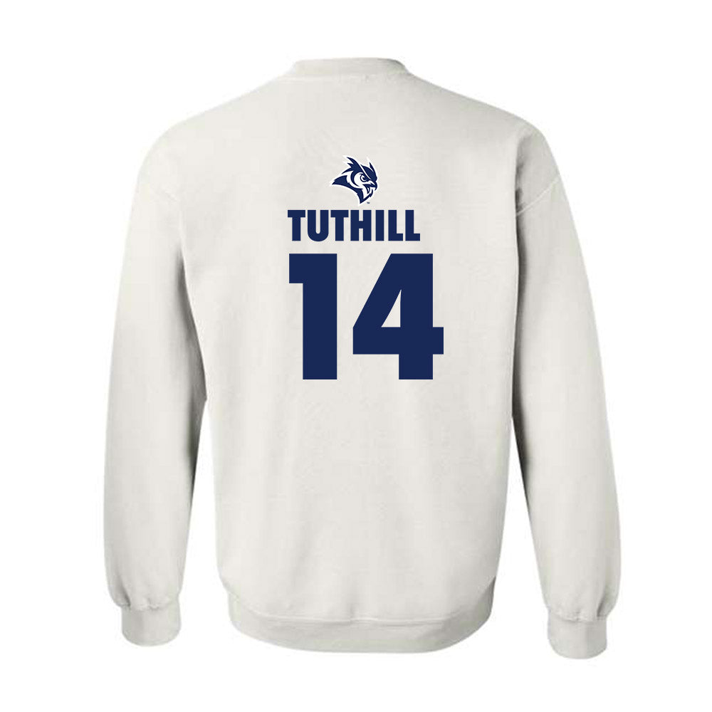 Rice - NCAA Women's Basketball : Skyla Tuthill - Sports Shersey Crewneck Sweatshirt-1