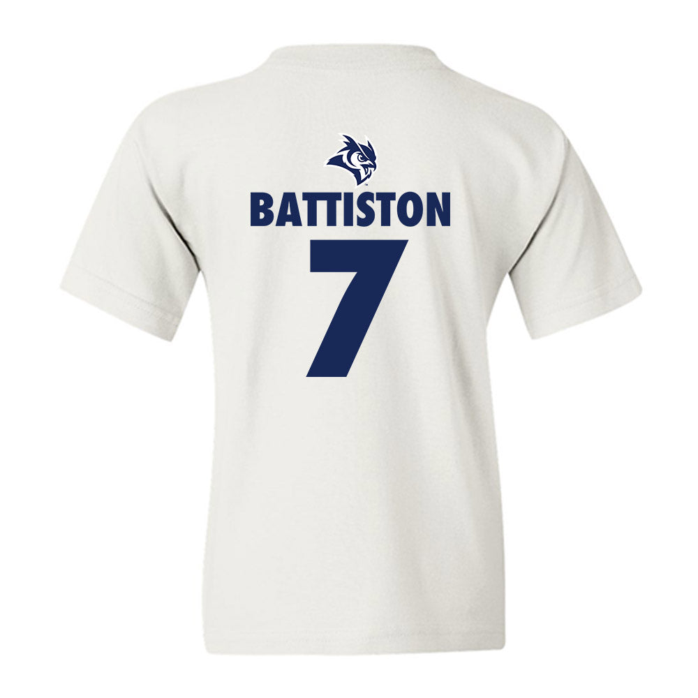 Rice - NCAA Women's Basketball : Louann Battiston - Sports Shersey Youth T-Shirt-1