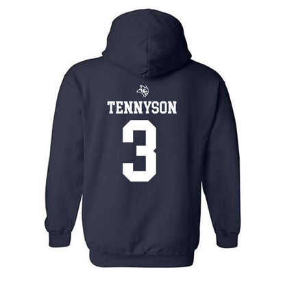 Rice - NCAA Women's Soccer : Dayo Tennyson - Sports Shersey Hooded Sweatshirt-1