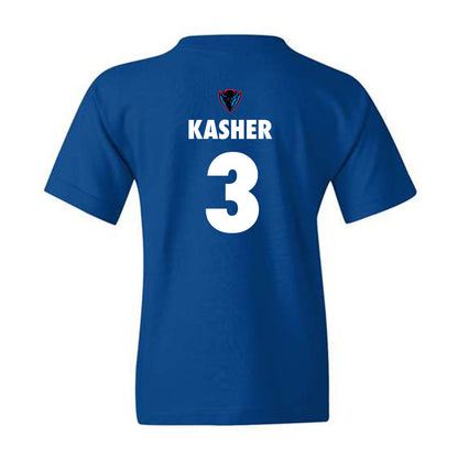 DePaul - NCAA Men's Basketball : Nate Kasher - Sports Shersey Youth T-Shirt