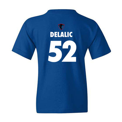 DePaul - NCAA Men's Basketball : Amsal Delalic - Sports Shersey Youth T-Shirt-1