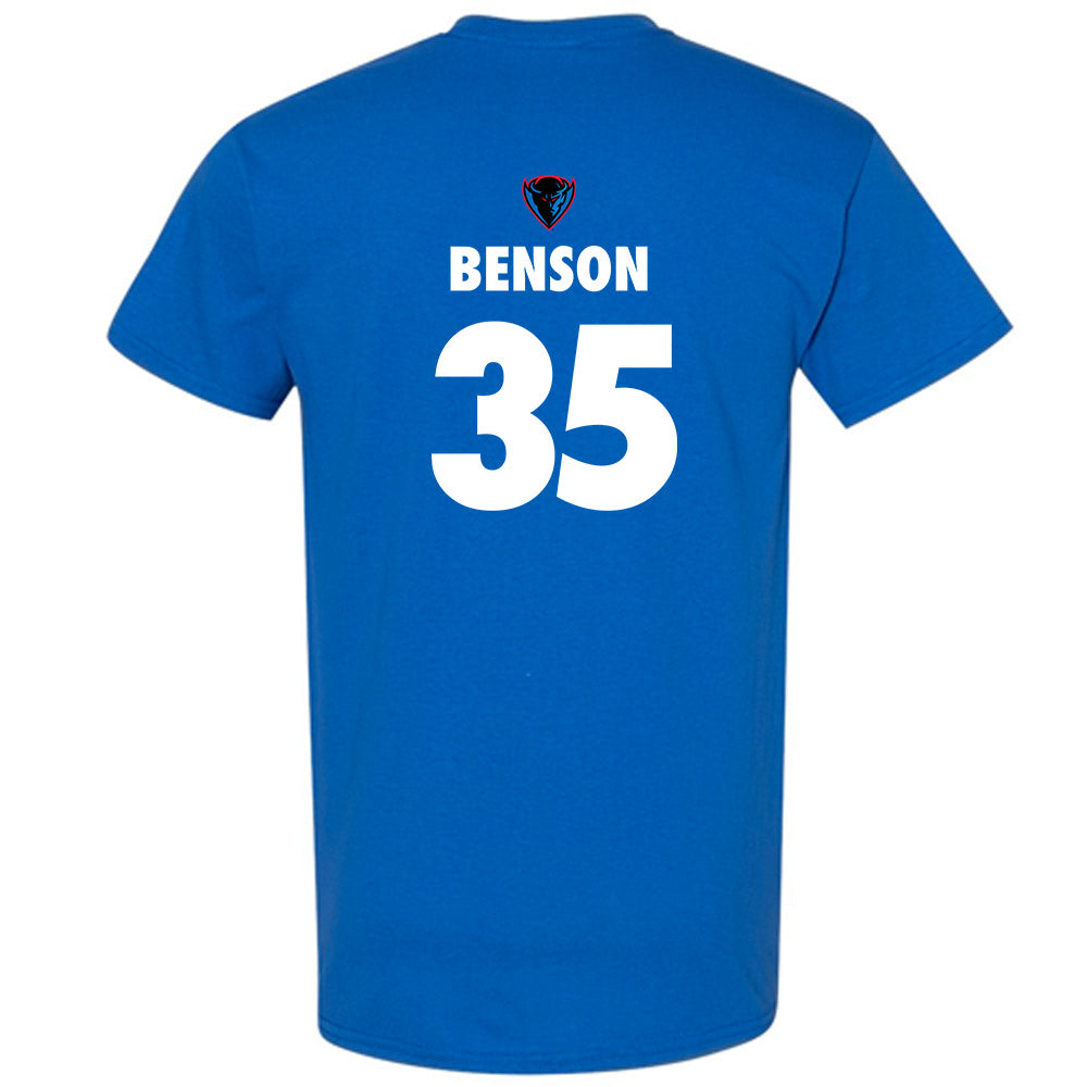 DePaul - NCAA Men's Basketball : NJ Benson - Sports Shersey T-Shirt