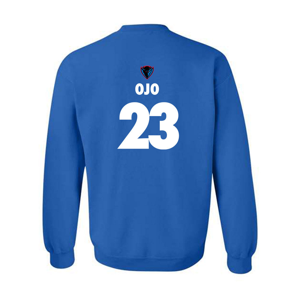 DePaul - NCAA Women's Basketball : Michelle Ojo - Sports Shersey Crewneck Sweatshirt-1