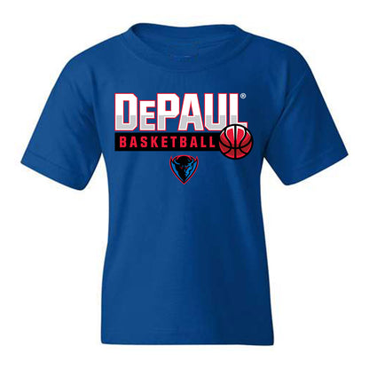 DePaul - NCAA Men's Basketball : Nate Kasher - Sports Shersey Youth T-Shirt