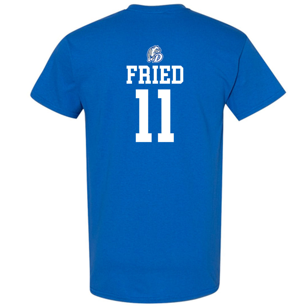 Drake - NCAA Men's Basketball : Bennett Fried - T-Shirt Sports Shersey