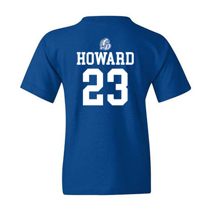 Drake - NCAA Men's Basketball : Isaia Howard - Sports Shersey Youth T-Shirt-1